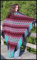 Navajo Kilim Shawl 