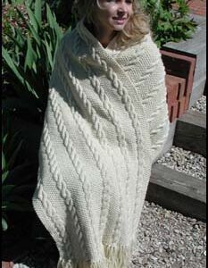 Cabled Shawl